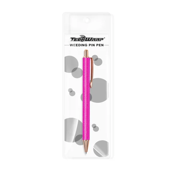 Teckwrap Weeding Pin Pen - Rose Red