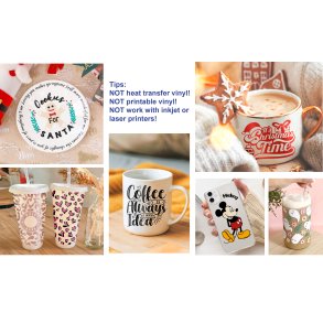 Ensfarvet Craft Vinyl (001 Economical Series)