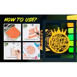 Glow In the Dark Vinyl - White