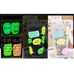 Glow In the Dark Vinyl - Purple (TeckWrap Craft)